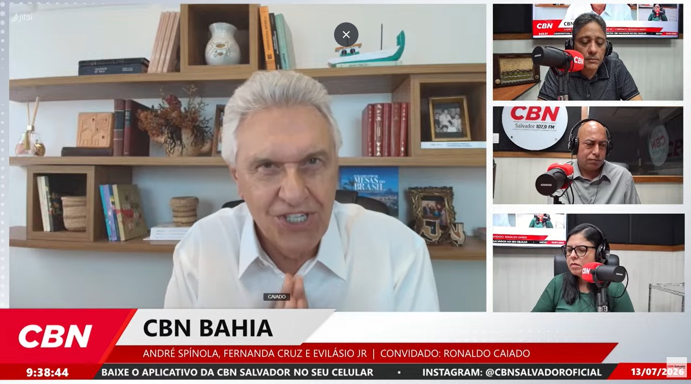 Caiado promete classificar facções como terroristas e diz que Brasil vive processo de 'mexicanização'