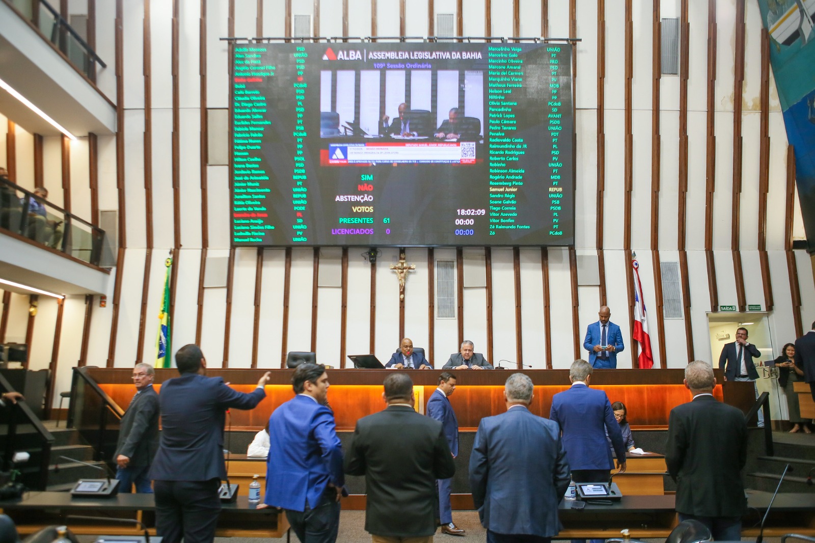 Após sete horas de obstrução, Alba aprova 23º empréstimo de Jerônimo Rodrigues