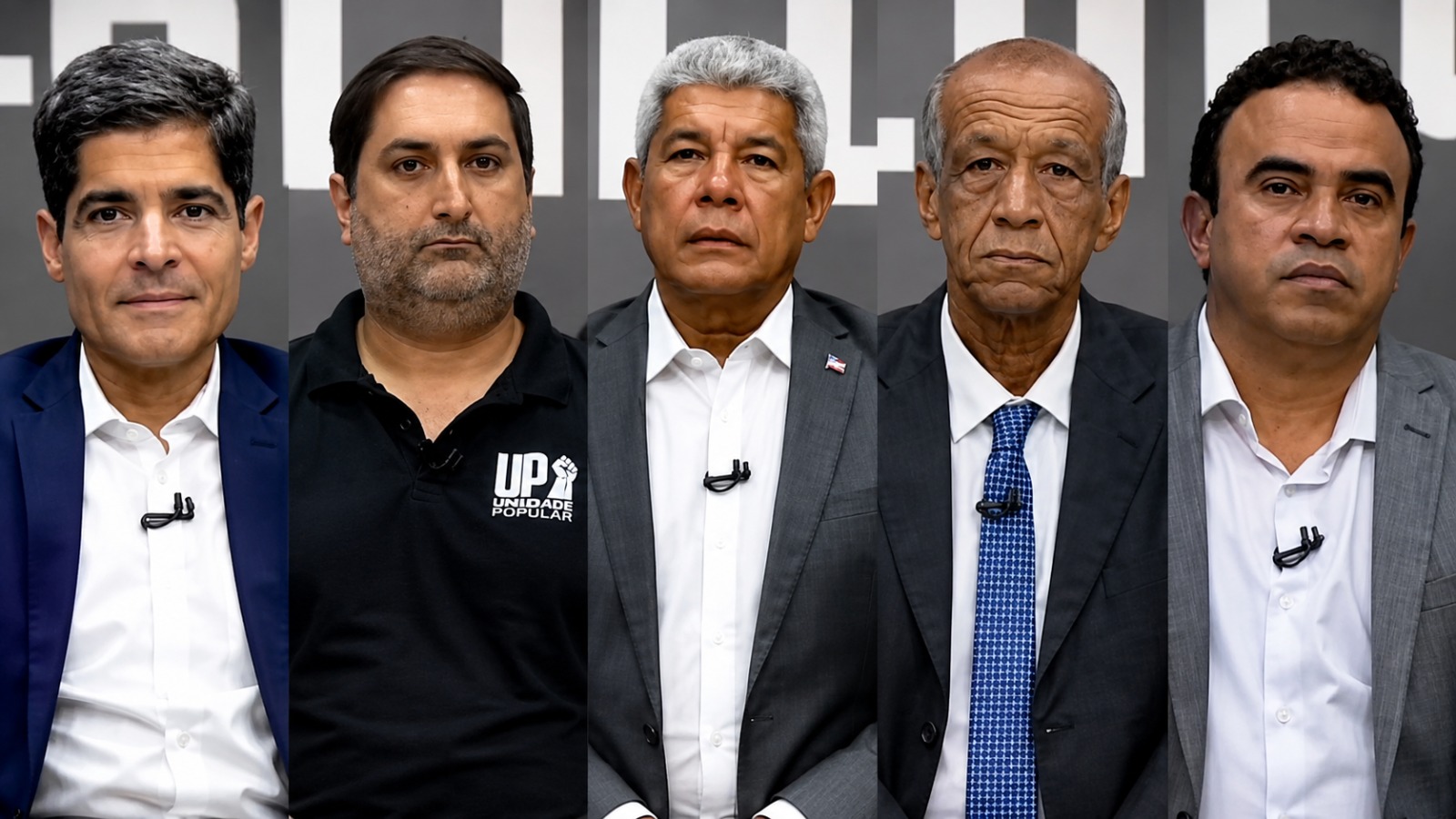 Candidatos ao Governo da Bahia cumprem agendas com campanha, entrevistas e debate nesta quarta-feira