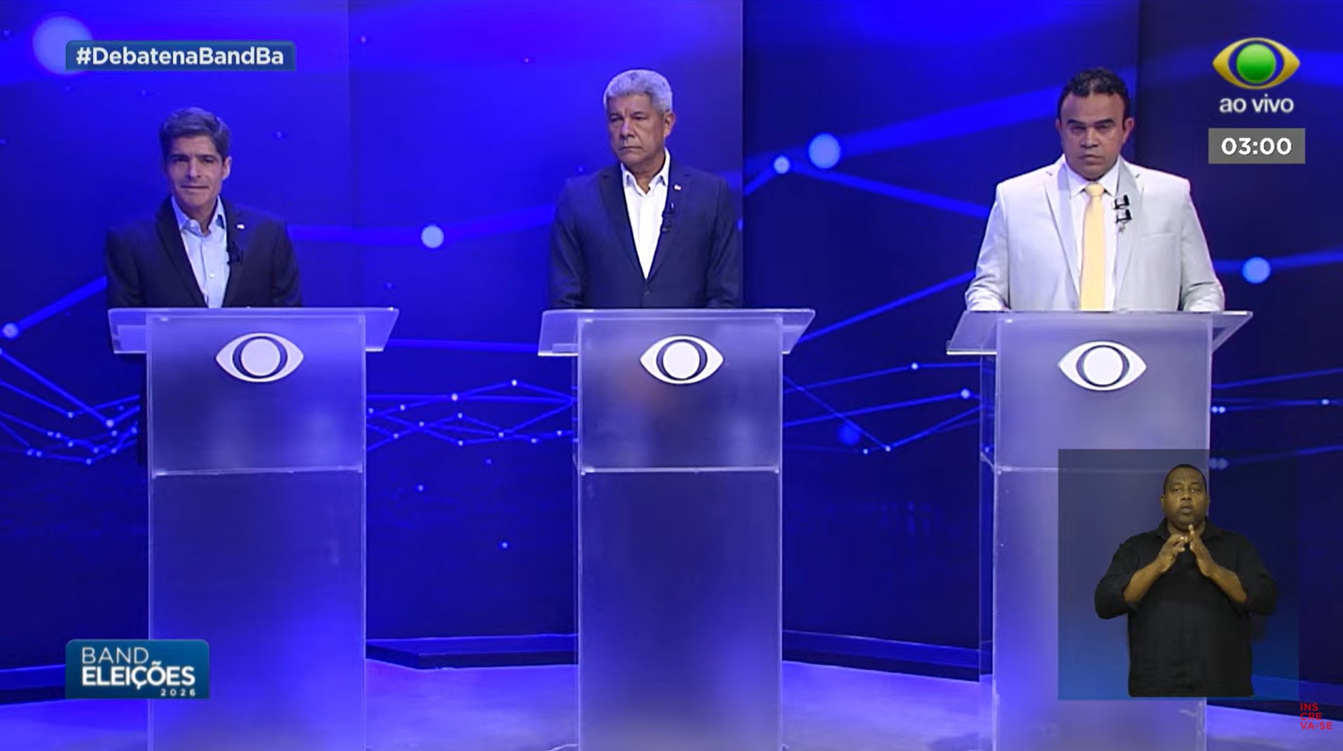 TVE cancela debate ao Governo da Bahia após Jerônimo não confirmar presença