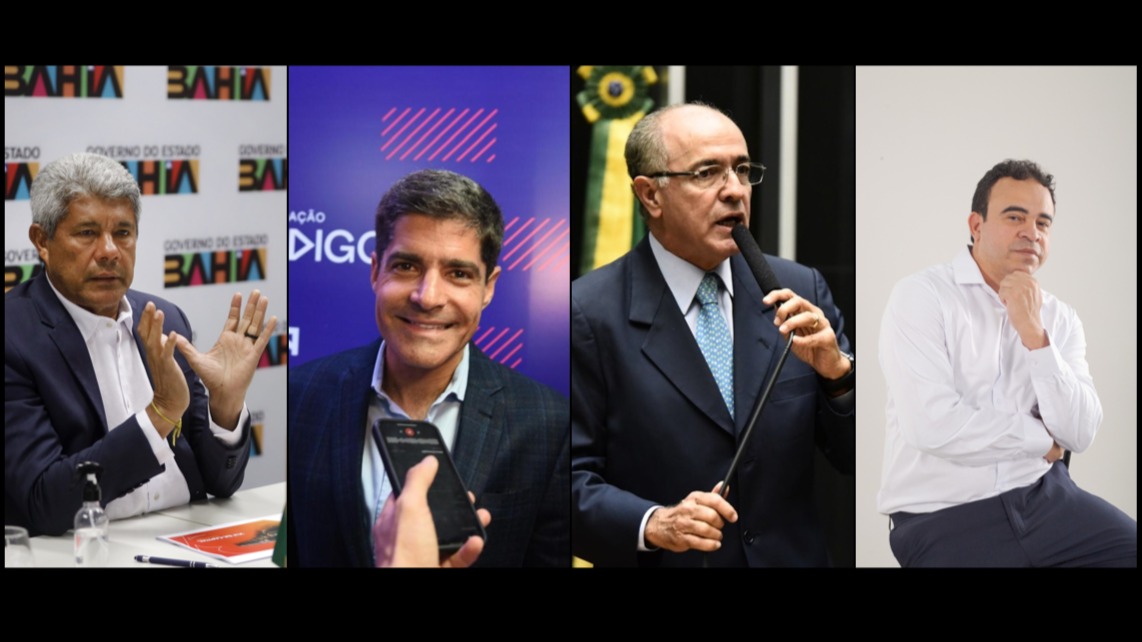 Governo: pesquisa TML aponta Jerônimo com 52,51% e ACM Neto com 35,65%